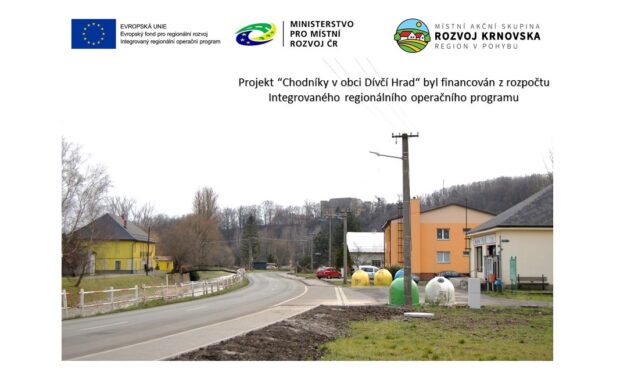 „CHODNÍKY V OBCI DÍVČÍ HRAD“