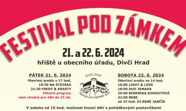 FESTIVAL POD ZÁMKEM 2024!
